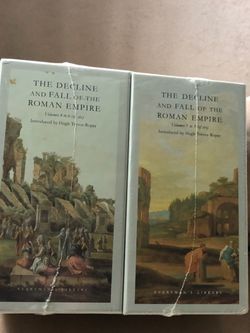The Decline And Fall Of The Roman Empire Book Collection