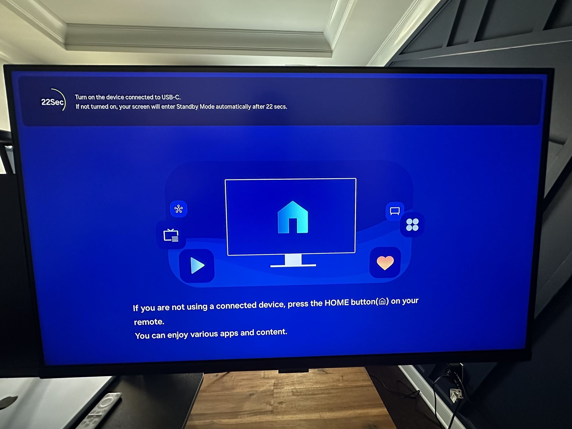 Samsung 32” M7 4K Smart Monitor (USB-C, HDR10, Tizen)