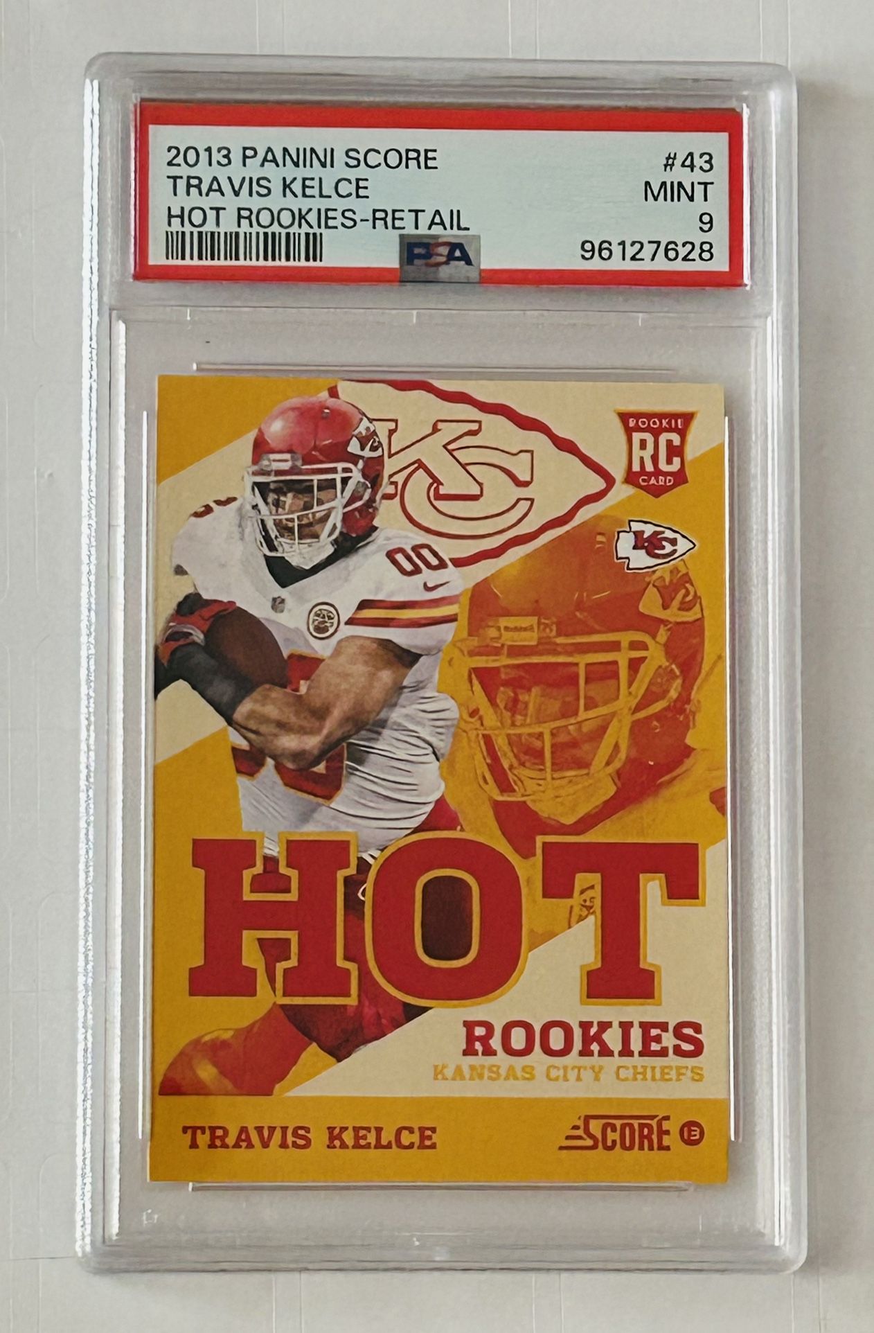 2013 Panini Score Hot Rookies Graded Travis Delve #43 Mint 9
