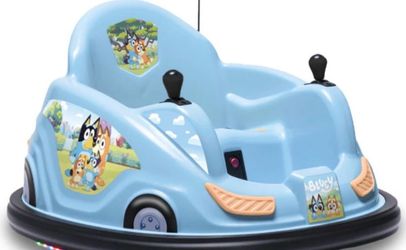 Bluey toddler bumper car