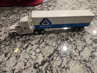 Albertsons Semi Truck Trailer Die-Cast Toy