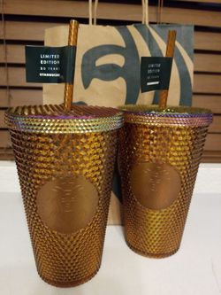 Starbucks Tumbler 50 Years Limited Edition $30 Each.