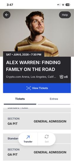 Alex Warren Finding Family on the Road Saturday June 6