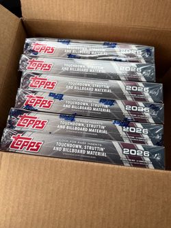 2026 Topps Football Hobby Box