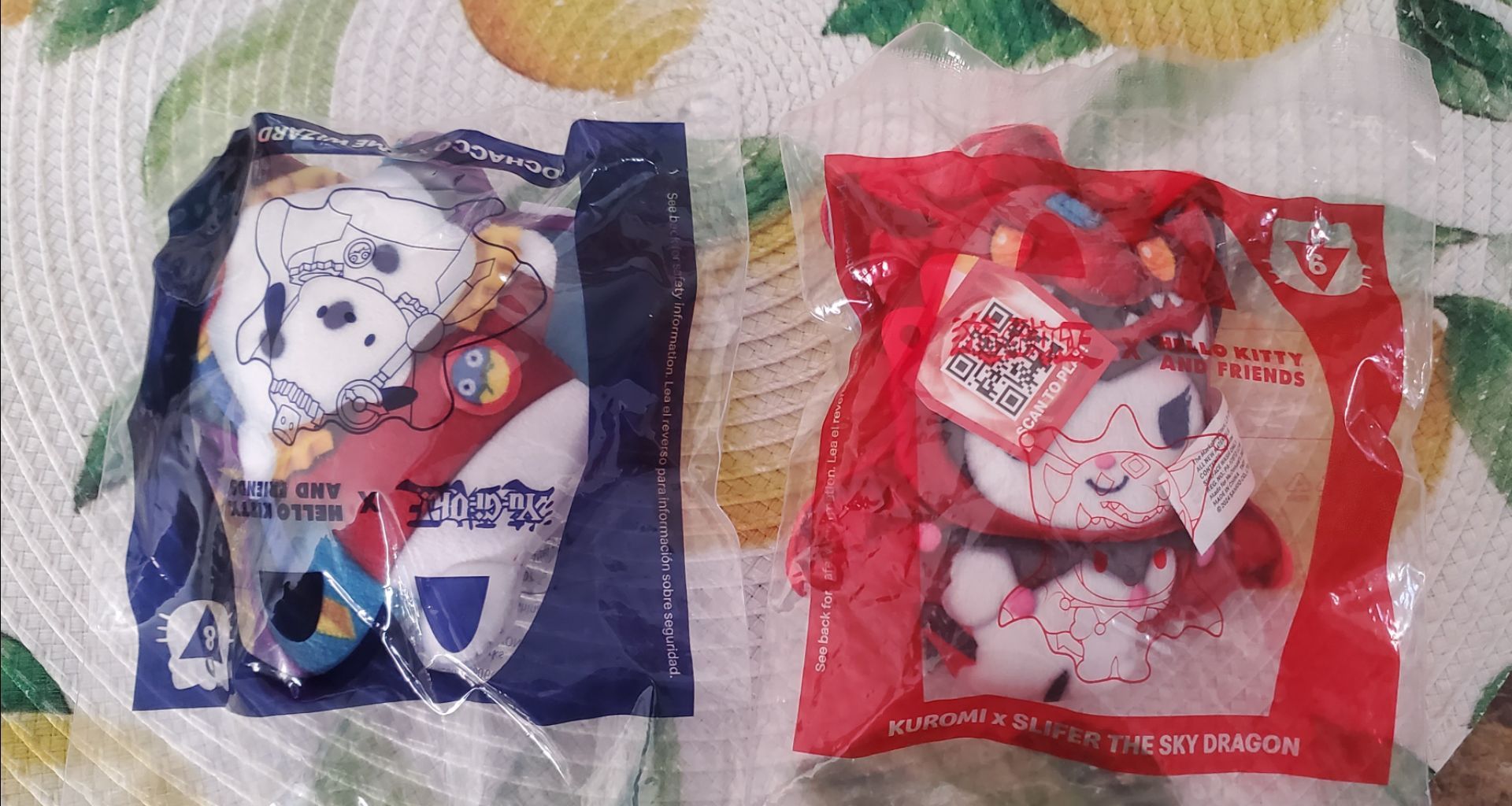 New McDonald's Hello Kitty Kuromi & Pochacco