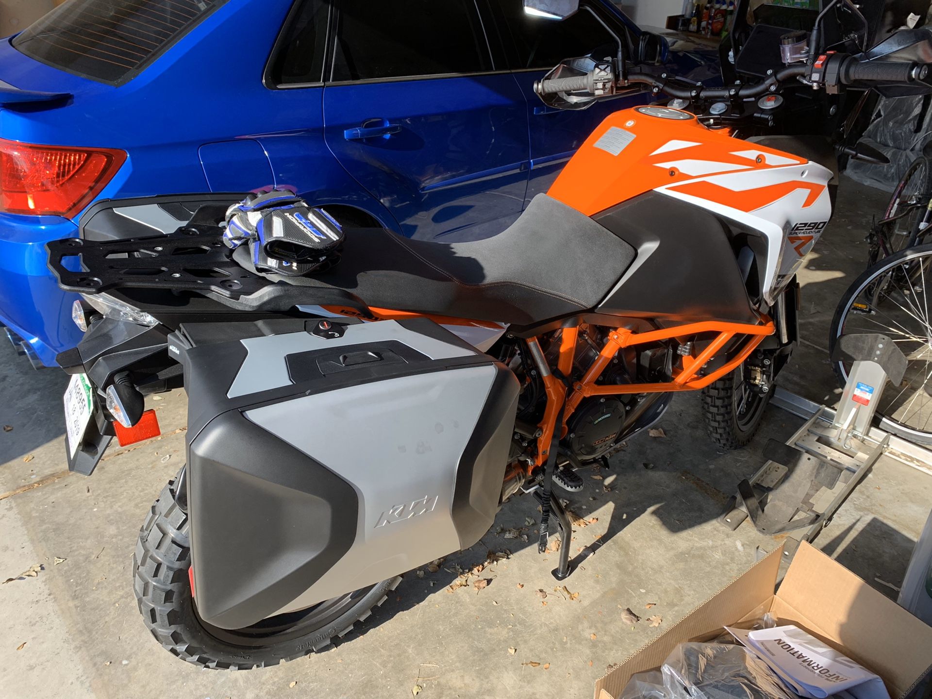 Ktm powerparts side panniers, boxes, cases for 1090, 1190, 1290 2015