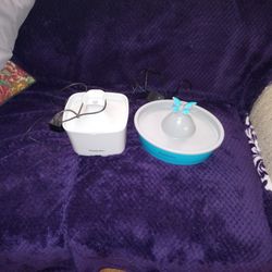 Two Really Nice Pet Water Fountains 