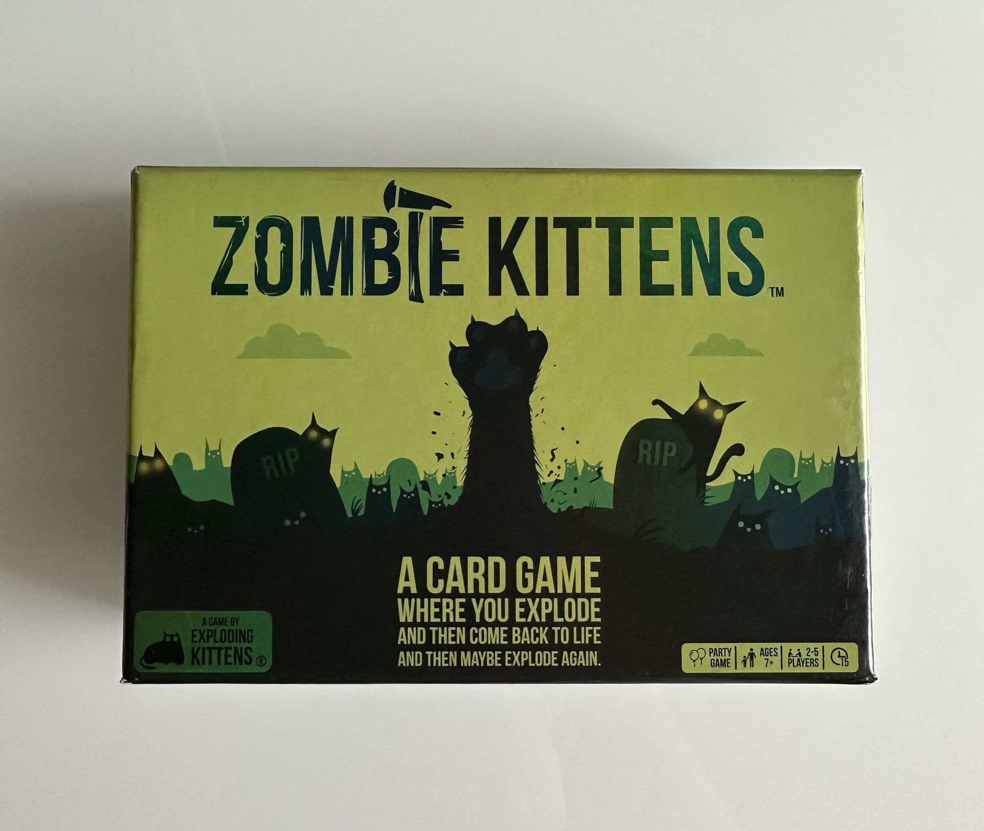 Zombie Kittens Card Game.