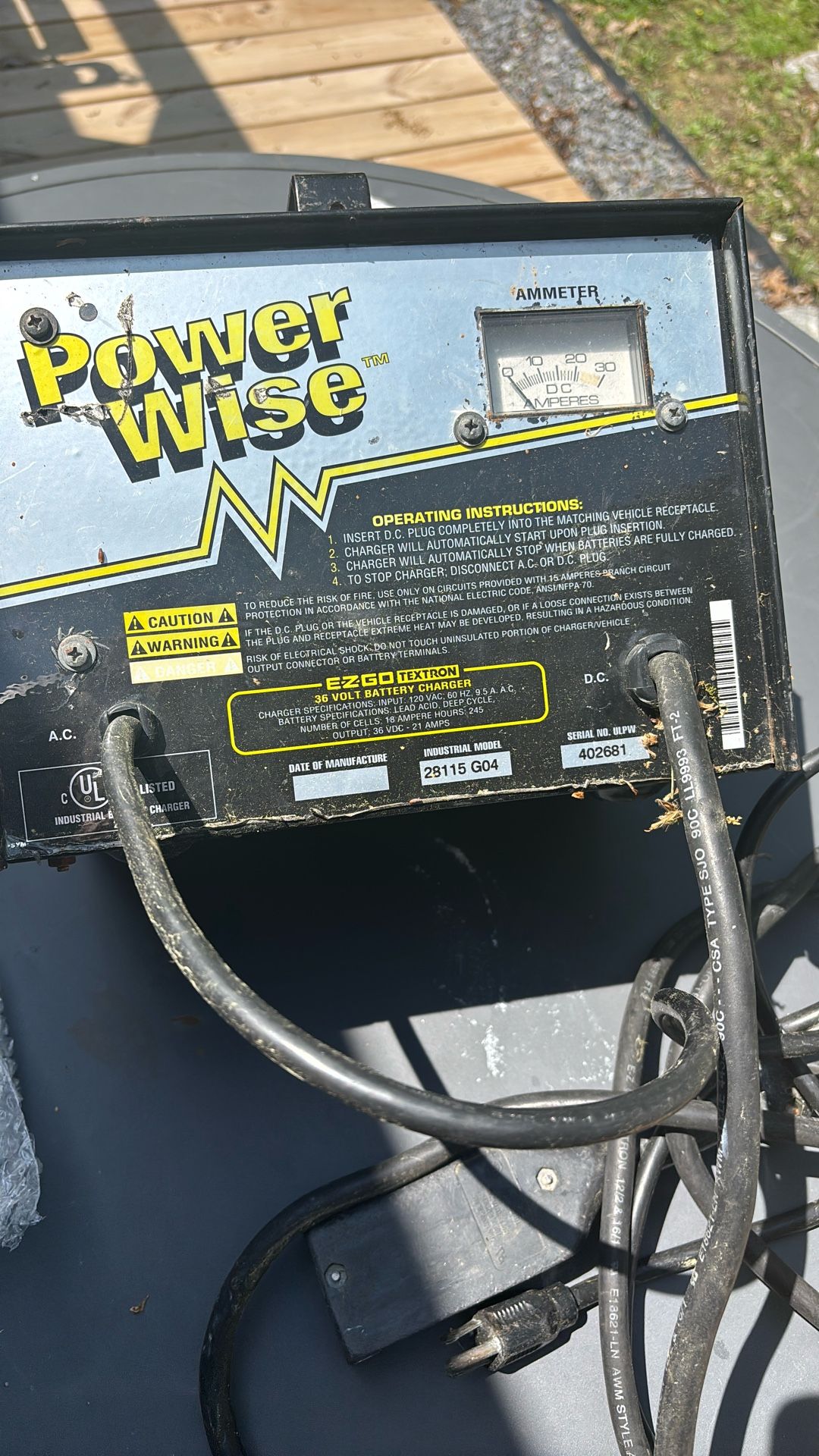36 Volt Charger
