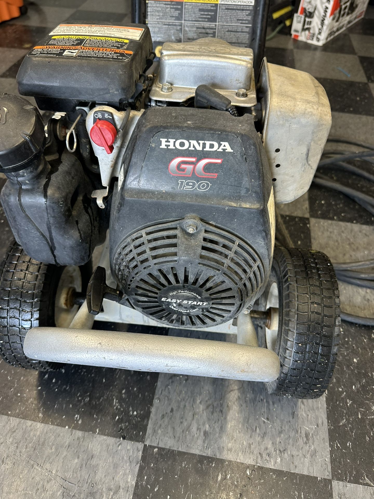 Commercial pressure washer