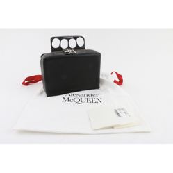 ALEXANDER MCQUEEN Four Ring Calfskin Mini Bag