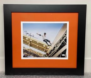 Tony Hawk Signed Autograph Framed Matted Photo JSA Authenticated