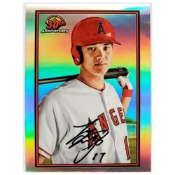 SHOHEI OHTANI REFRACTOR "1989" RETRO 2019 BOWMAN CHROME #B30-SO ANGELS, DODGERS!