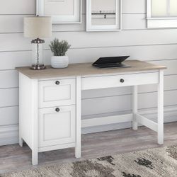 Desk and File Cabinet Set
