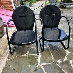 Retro metal Chairs