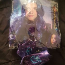 Disney Mal Wig And Gloves