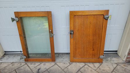 Vintage Cooler Doors *6 available!*
