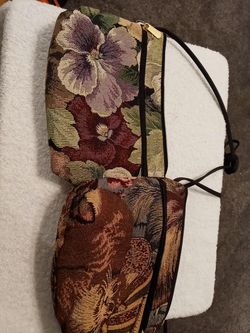 NEW Two Danny K Tapestry Purses
