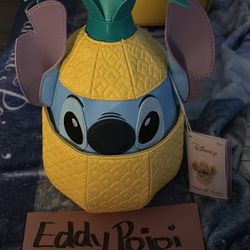 Stitch Shoppe by Loungefly Disney Lilo & Stitch Figural Pineapple Crossbody Bag