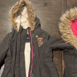2 10/12 Girl Warm Jackets 
