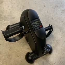 Mini Pedal Exerciser Under Desk Bike with Digital Display – Compact & Portable