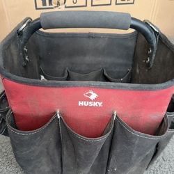 Husky open-top tool tote, 10” X9.5” , $15 
