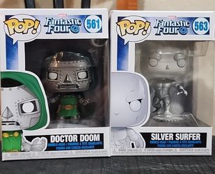 Funko Pop Marvel Fantastic Four #561 #563