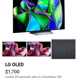 77” LG OLED TV  CX