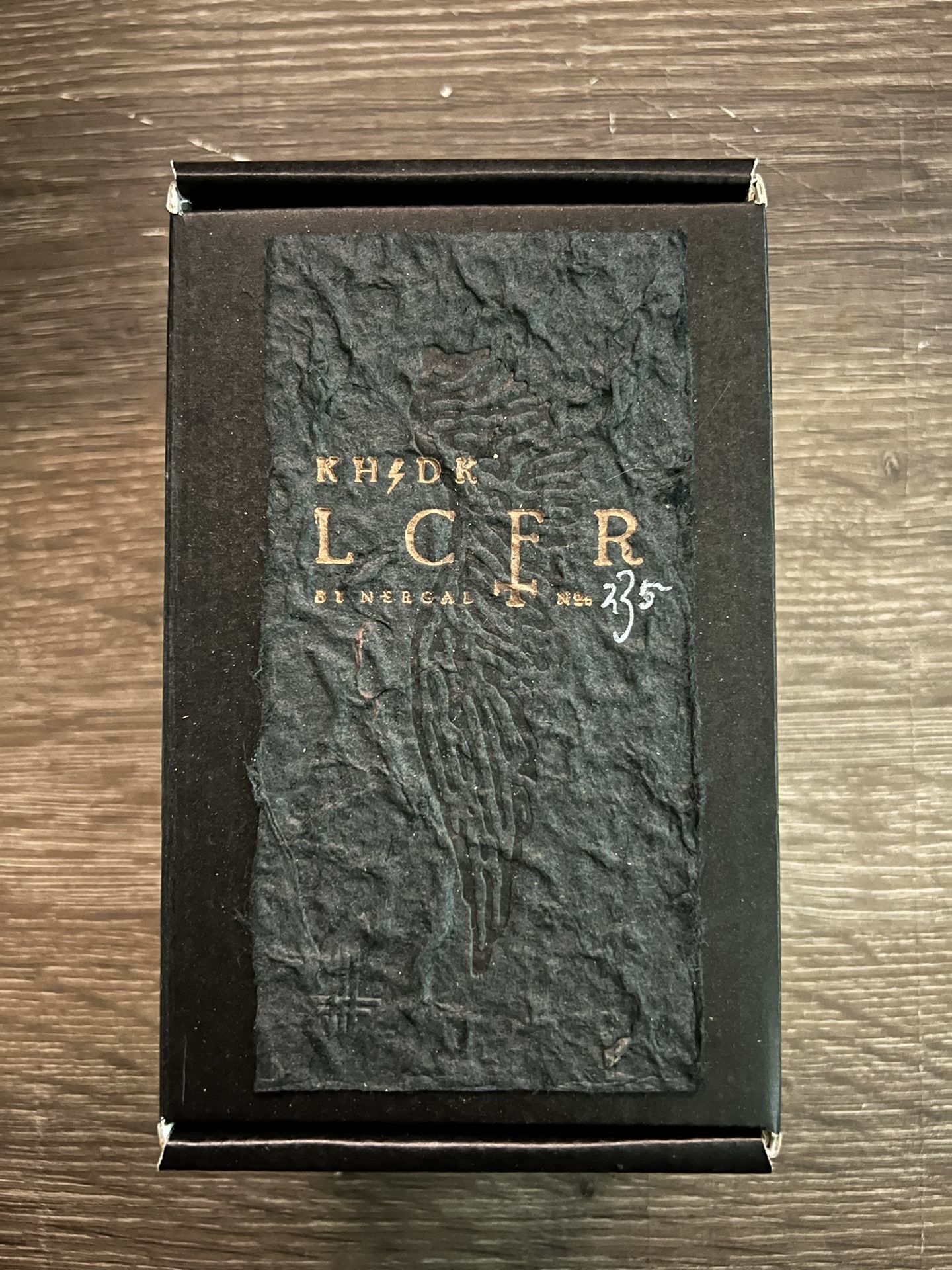 KHDK LCFR Behemoth Nergal Signature Overdrive Distortion Booster