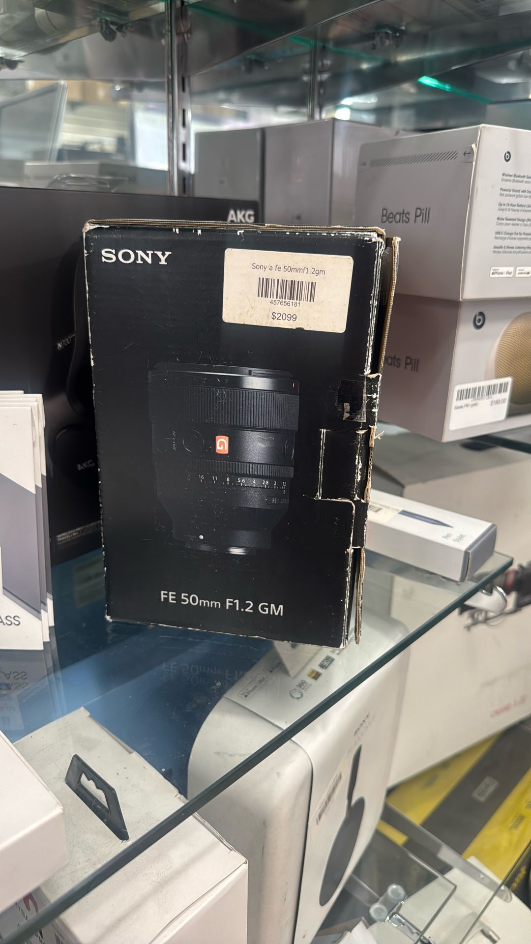 Sony FE 50mm F1.2 Full-frame GM Lens for Sony Alpha E-mount Cameras