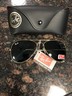 Ray Ban Aviator Sunglasses New!