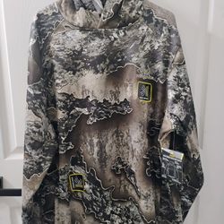 Realtree Mens Excape Arrowood Performance Hoodie