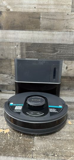 Shark R-AV2501S HEPA Self-Empty Base, Bagless, 30-Day Capacity LIDAR Navigation Perfect for Pet Hair AI Robot Vacuum