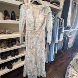 Mac Duggal Floral Gown