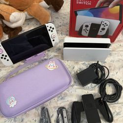 Nintendo switch oled White