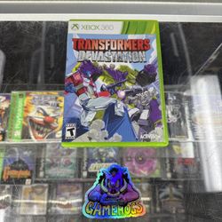 Transformers Devestation Xbox 360 $60 Gamehogs 11am-7pm