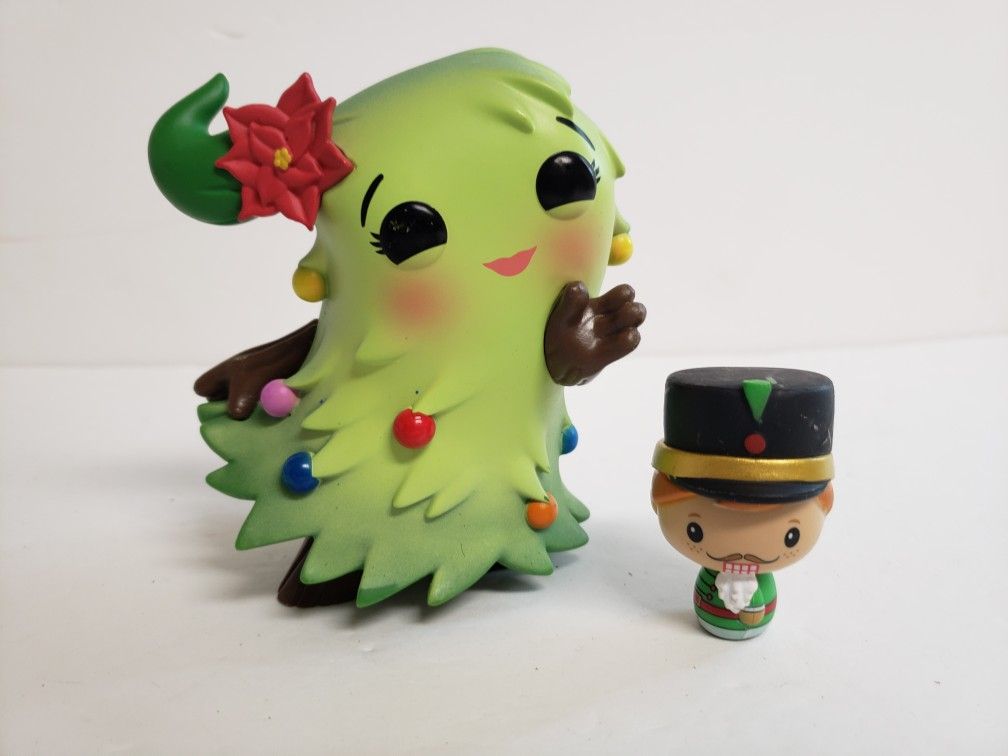 Funko Pop Christmas Tree And Nutcracker Set 2pk