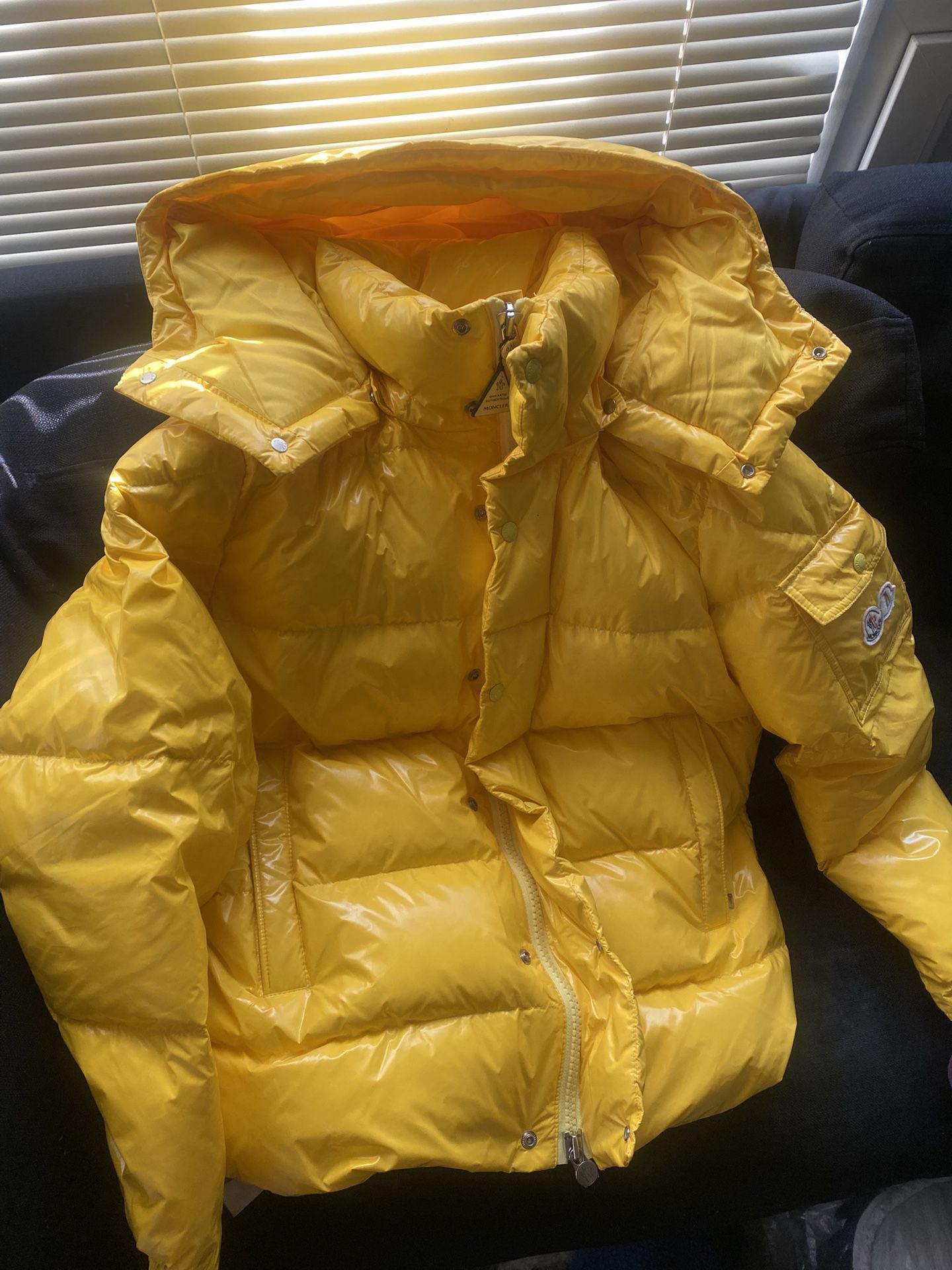 2024 Yellow 70s Down Moncler Maya