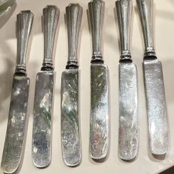 Sterling Silver Knife Set Of 6 