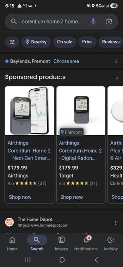 New Airthings Corentium Home2