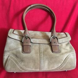Coach Suede Bag