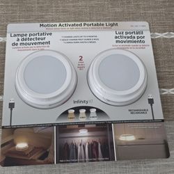 infinity x1 motion activated portable light