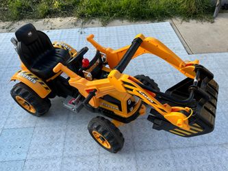 Kingdom Kids Ride-On Excavator Toy