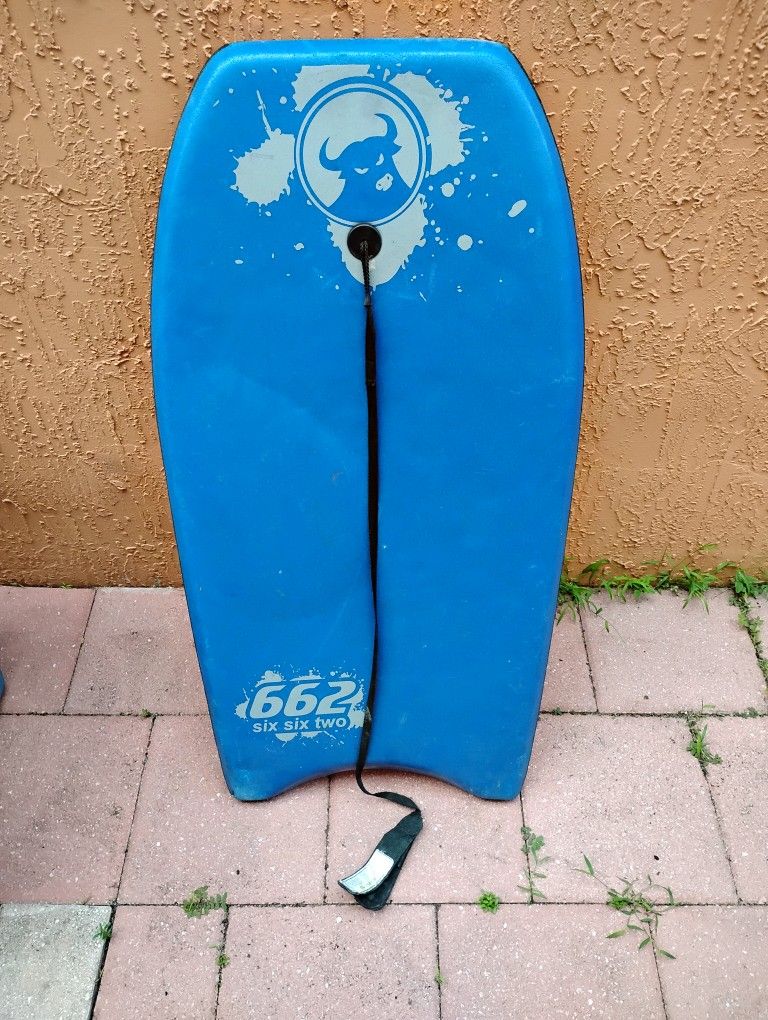 662 Adrian Boogie Body Surf Board With Leash