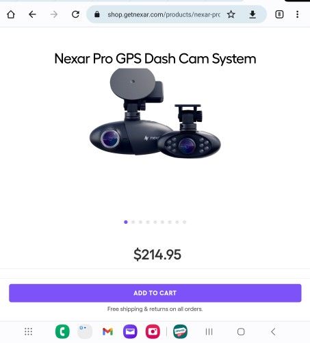 Nexar Pro Dash Cam for Sale in Chicago, IL - OfferUp