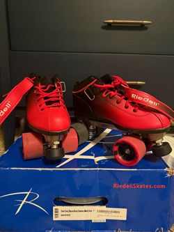 Riedell dart ombré skates