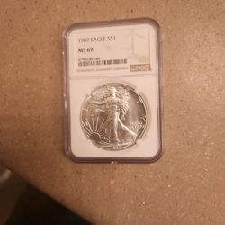 1987 Silver Eagle