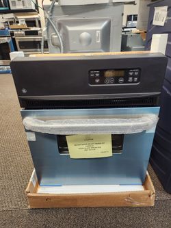 24"w Electric single standard clean wall oven or  30"w  1 year Warranty included