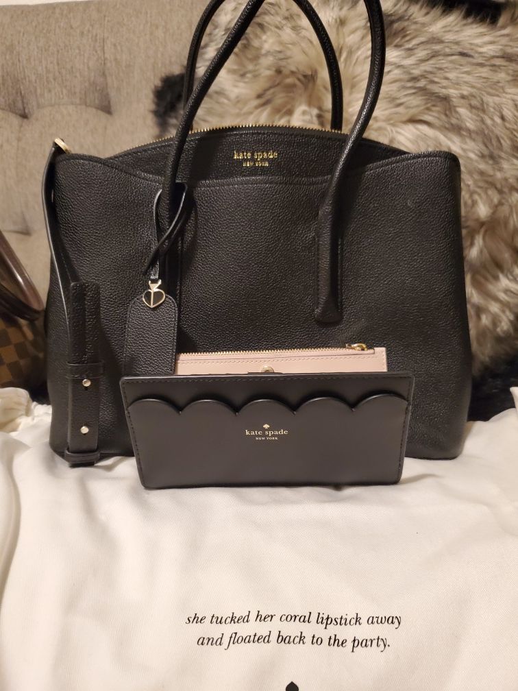 Kate spade handbag and wallet