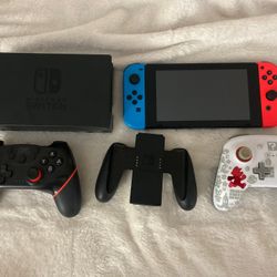 Nintendo Switch (Red and Blue Joy-con model)